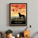 Limited Edition Red Fox Labrador Print - A Dog Lovers Gift