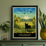 French Bulldog In A Summer Park - A Limited Edition Dog Print.