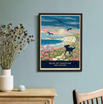 Spaniel Limited Edition Coastal Path Print - A Dog Lover’s Gift.