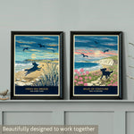 Spaniel Limited Edition Coastal Path Print - A Dog Lover’s Gift.