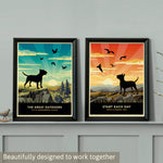 Scenic Dog Lovers Gift - English Bull Terrier  Limited Edition Print