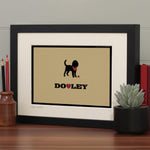 Personalised Labradoodle Print For One Or Two Dogs