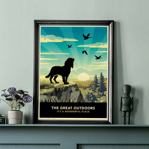 Scenic Dog Lovers Gift - Spaniel Limited Edition Print