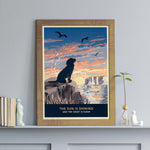 Spaniel Limited Edition Coastal Print - A Dog Lover’s Gift.