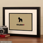 Personalised Labradoodle Print For One Or Two Dogs