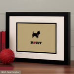 Personalised West Highland Terrier Print For One Or Two Dogs